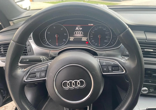 Audi A7 cena 88900 przebieg: 215000, rok produkcji 2014 z Bydgoszcz małe 254